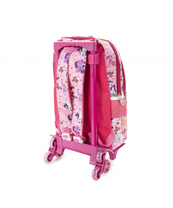 کوله پشتی چرخ دار دخترانه برند پی لس Brand Payless کد 2003