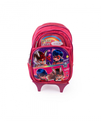کوله پشتی چرخدار دخترانه بالون Balloon کد 2007