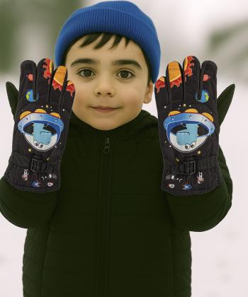 دستكش برف بچگانه بالون كد GL22