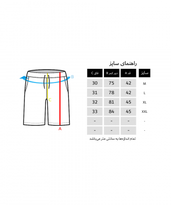 شلوارک راحتی مردانه بالون Balloon کد 4427